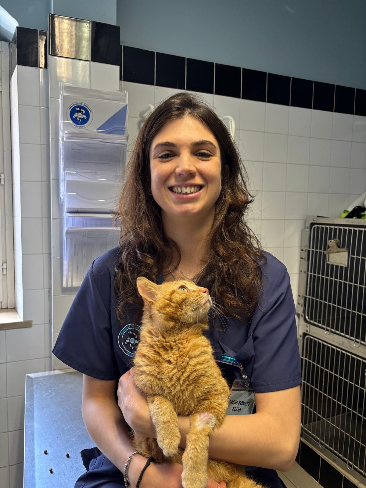 Elisa Bonafe' medico veterinario anestesista dell'Ospedale veterinario Ardenza