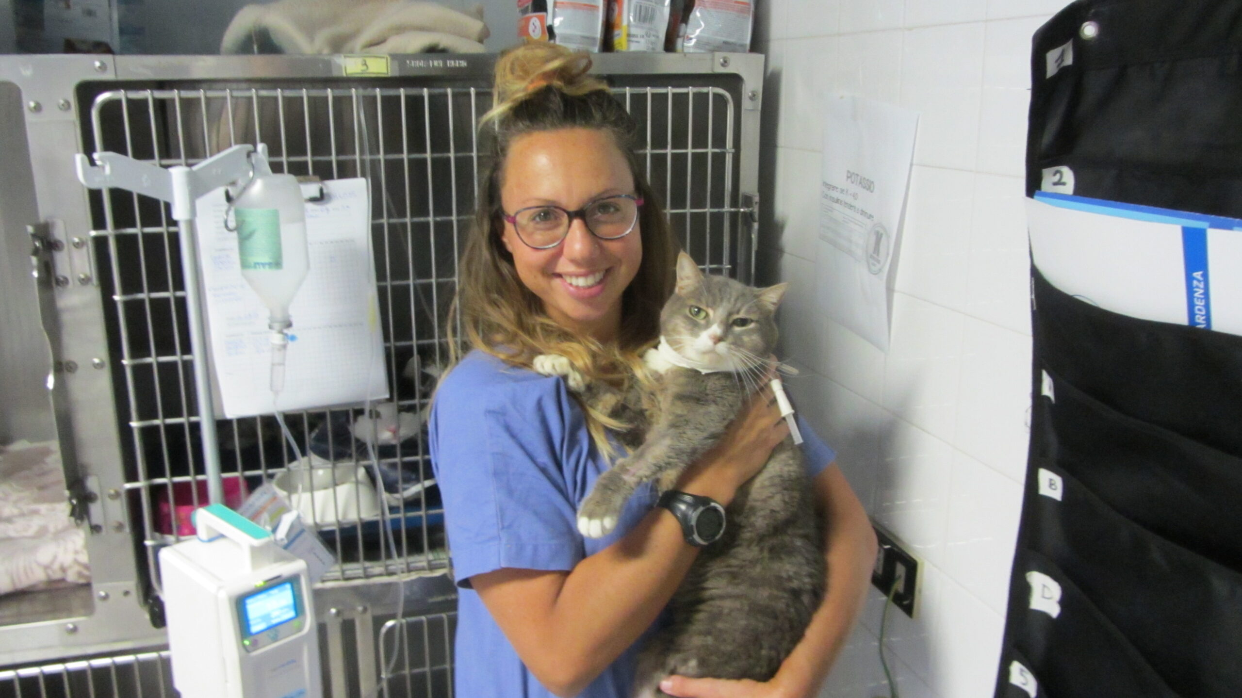 Dr.ssa Marta Ciardi medico veterinario dell'Ospedale Veterinario Ardenza